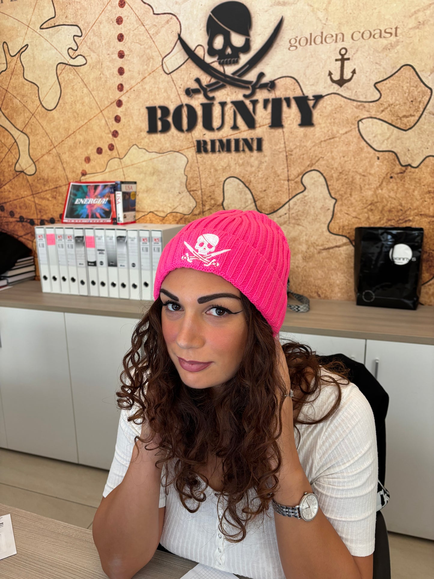 Berretto invernale Fucsia