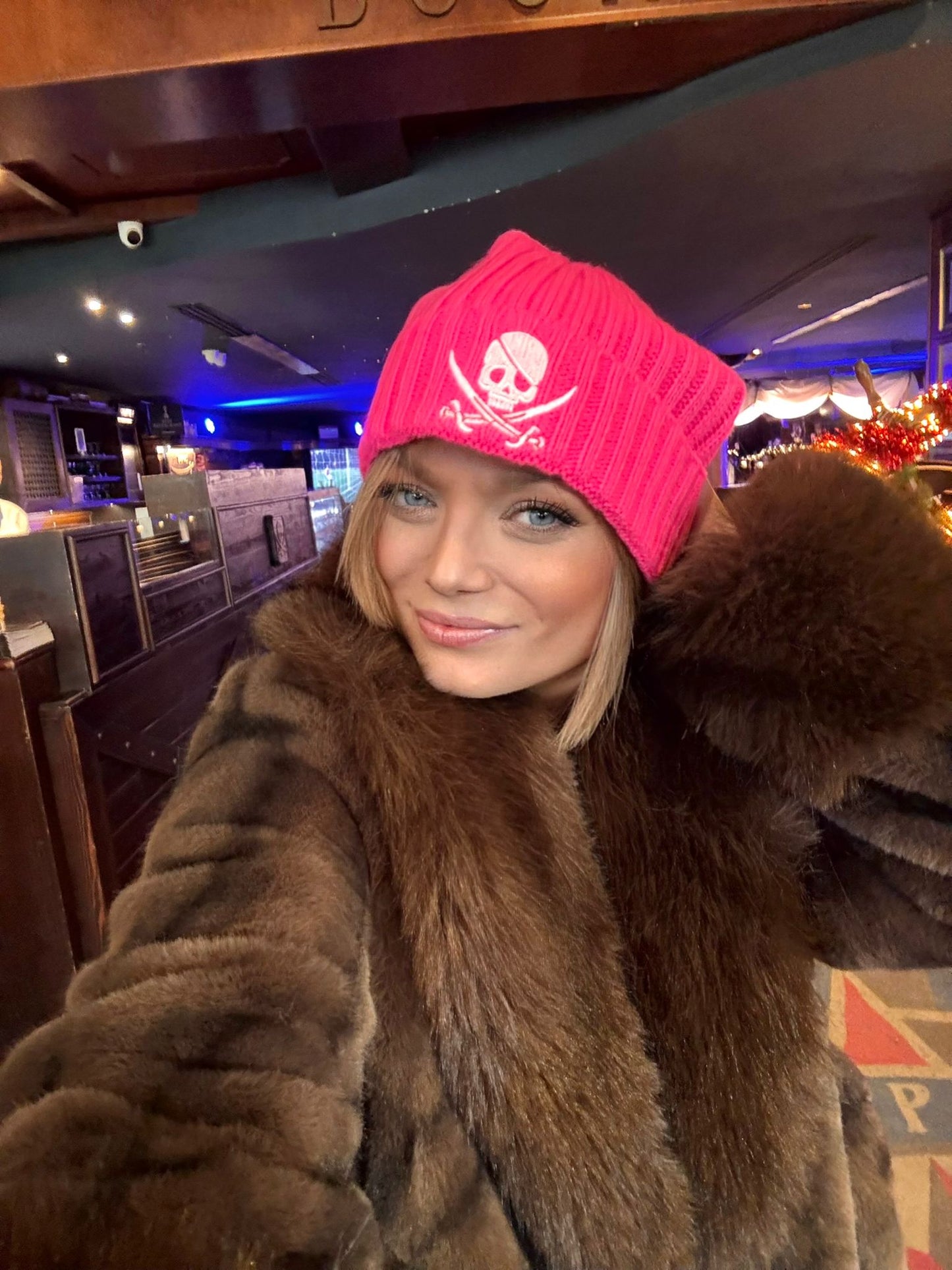 Berretto invernale Fucsia